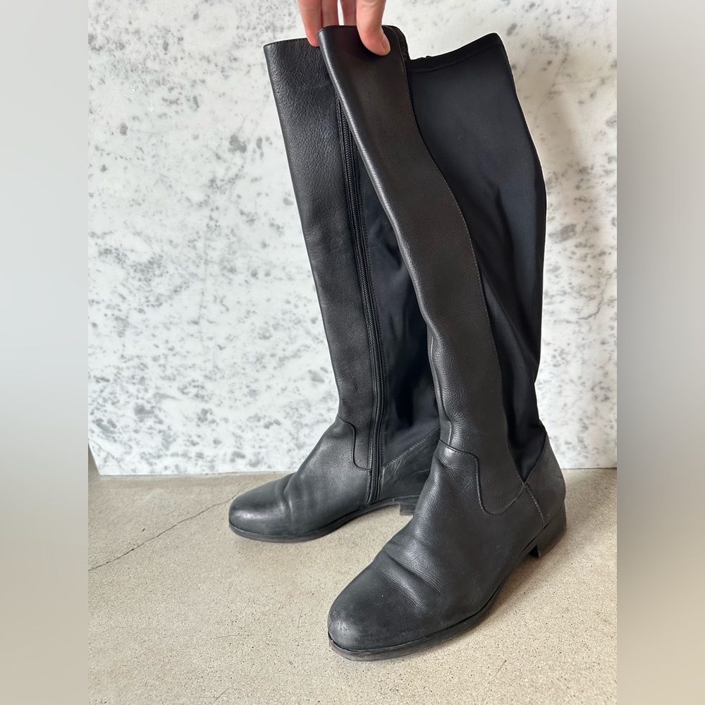 Rudsak Tall Rider Moto Leather Boots Size 37
